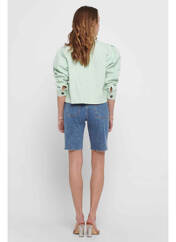 Veste casual vert ONLY pour femme seconde vue