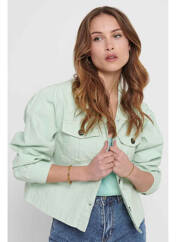 Veste casual vert ONLY pour femme seconde vue