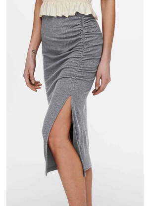 Jupe longue gris ONLY femme