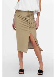 Jupe longue marron ONLY femme