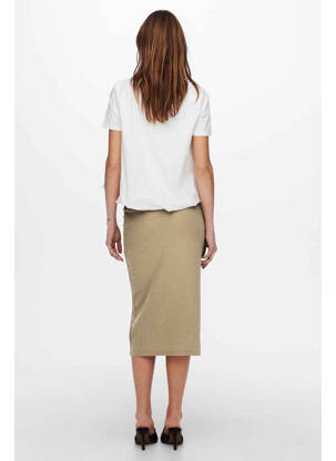 Jupe longue marron ONLY femme