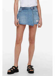Jupe courte bleu ONLY pour femme seconde vue