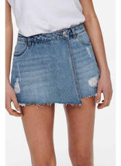 Jupe courte bleu ONLY pour femme seconde vue