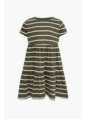 Robe courte vert ONLY fille