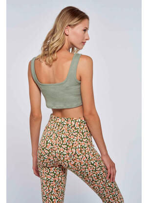 Débardeur vert ONLY femme