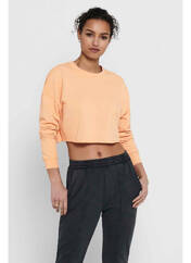 Sweat-shirt beige ONLY pour femme seconde vue