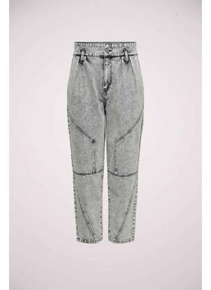 Jean coupe mom gris ONLY femme