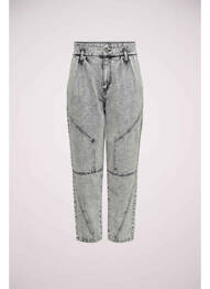 Jean coupe mom gris ONLY femme