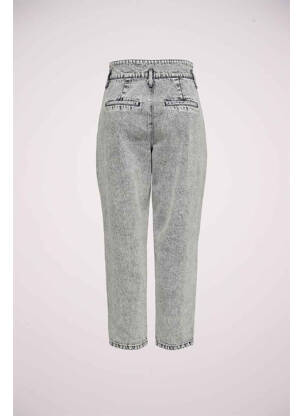 Jean coupe mom gris ONLY femme