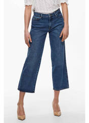 Jeans coupe large bleu ONLY pour femme seconde vue