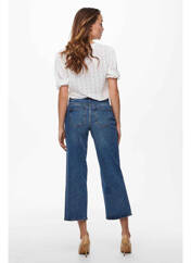 Jeans coupe large bleu ONLY pour femme seconde vue