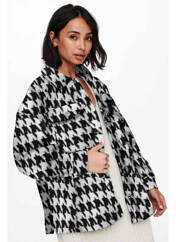 Veste casual noir ONLY pour femme seconde vue