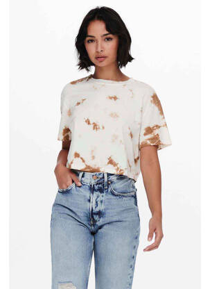 T-shirt rouge ONLY pour femme