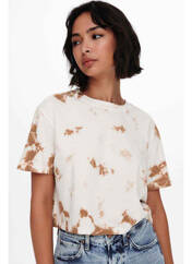 T-shirt rouge ONLY pour femme seconde vue