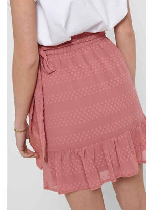 Jupe courte rose ONLY femme