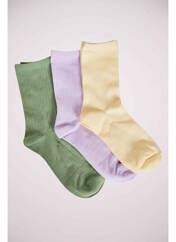 Chaussettes violet ONLY pour femme seconde vue