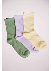 Chaussettes violet ONLY pour femme seconde vue