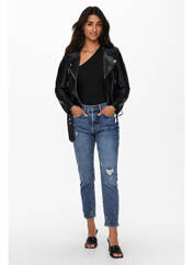 Veste casual noir ONLY pour femme seconde vue