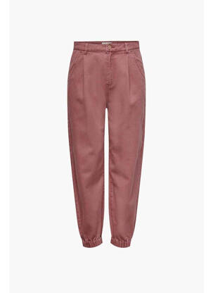 Jeans coupe droite marron ONLY femme