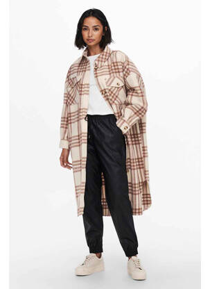 Veste casual beige ONLY pour femme