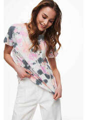T-shirt blanc JACQUELINE DE YONG pour femme seconde vue
