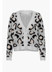 Gilet manches longues gris ONLY pour femme seconde vue