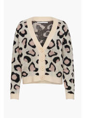 Gilet cache-cœur beige ONLY pour femme seconde vue