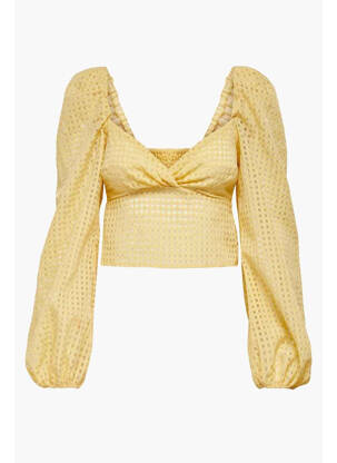 Chemisier jaune ONLY femme