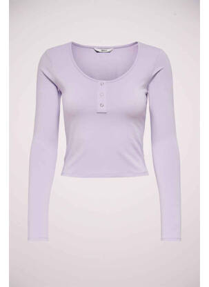 T-shirt violet ONLY femme