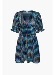Robe courte bleu JACQUELINE DE YONG pour femme seconde vue