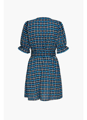 Robe courte bleu JACQUELINE DE YONG femme