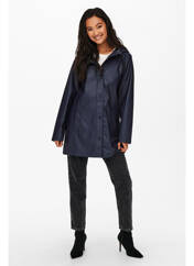 Imperméable bleu ONLY pour femme seconde vue