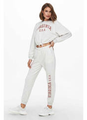 Jogging gris ONLY pour femme seconde vue