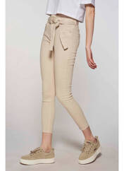 Pantalon slim beige ONLY pour femme seconde vue