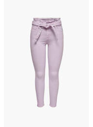 Pantalon slim violet ONLY femme