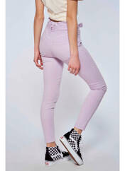 Pantalon slim violet ONLY pour femme seconde vue