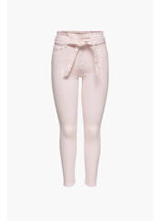 Pantalon slim rose ONLY pour femme seconde vue