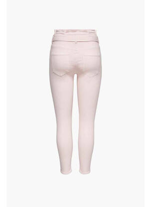 Pantalon slim rose ONLY femme