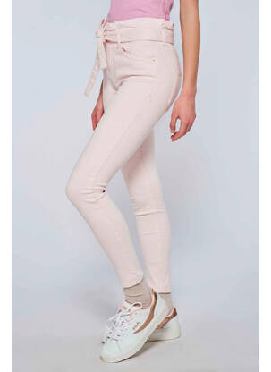 Pantalon slim rose ONLY femme