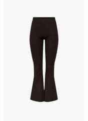 Pantalon flare marron ONLY pour femme seconde vue