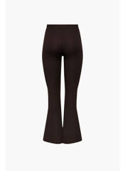 Pantalon flare marron ONLY pour femme seconde vue