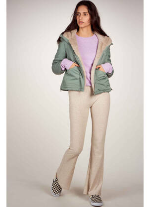 Pantalon flare marron ONLY femme