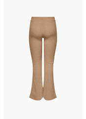 Pantalon flare beige ONLY pour femme seconde vue