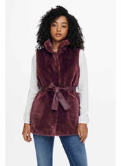 Fourrure marron ONLY pour femme seconde vue