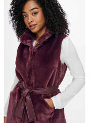 Fourrure marron ONLY pour femme seconde vue