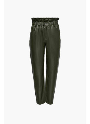 Pantalon droit vert ONLY femme
