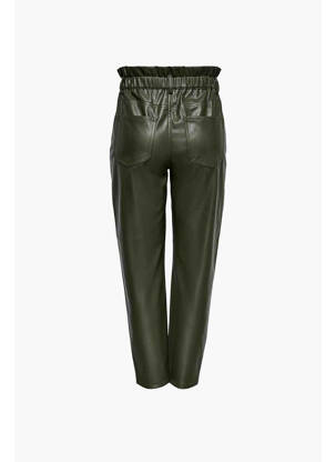 Pantalon droit vert ONLY femme