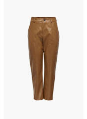 Pantalon droit marron ONLY pour femme seconde vue