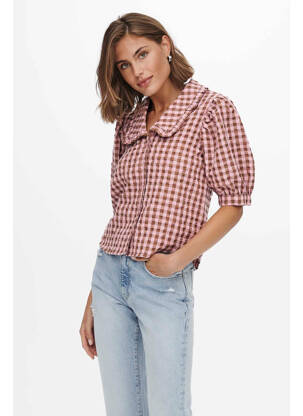 Top rose ONLY pour femme