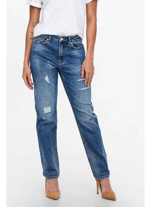 Jeans coupe droite bleu ONLY femme